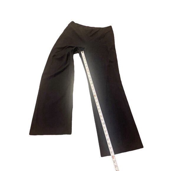 Eileen Fisher Pants Womens Size M (32x31.5) Navy Blue Side Zip Wide Leg Career - Picture 3 of 7